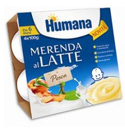 HUMANA MERENDA PESCA 4X100G