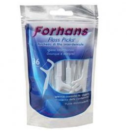 FORHANS ARCHETTI INTERDENTALI FLOSS PICKS 36PZ