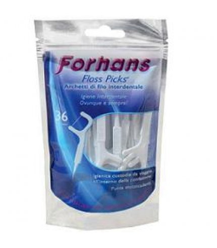 FORHANS ARCHETTI INTERDENTALI FLOSS PICKS 36PZ