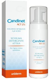 CANDINET ACT 2% SCHIUMA DETERGENTE ATTIVA 150 ML