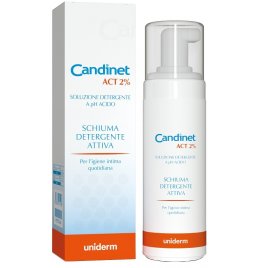 CANDINET ACT 2% SCHIUMA DETERGENTE ATTIVA 150 ML