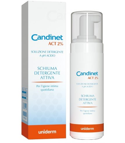 CANDINET ACT 2% SCHIUMA DETERGENTE ATTIVA 150 ML