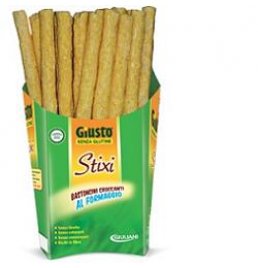 GIUSTO S/G STIXI FORMAGGIO 60G