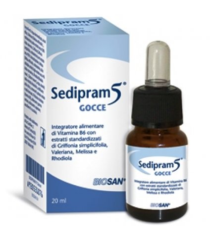 SEDIPRAM 5 GTT 20ML