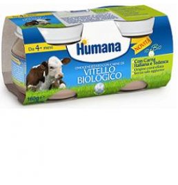 HUMANA OMOG VITELLO BIO 2X80G