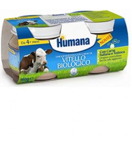 HUMANA OMOG VITELLO BIO 2X80G