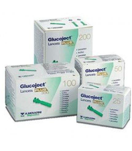 GLUCOJECT LANCETS PLUS G33 100