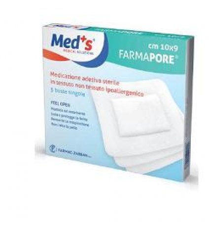 MEDS PORE MEDIC 10X12CM 5PZ