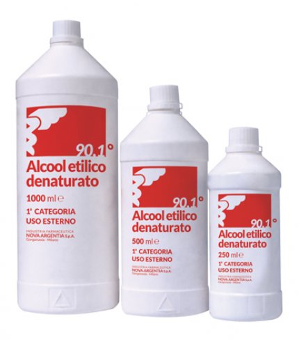 ALCOOL ETILICO DENATURATO 90,1% 250 ML