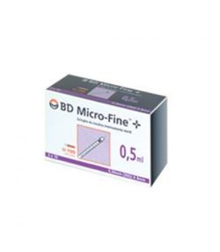 BD MICRO*INS 100U 0,5ML 30G 1C