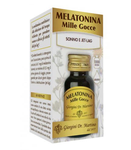 MELATONINA MILLE GTT  30ML GIO