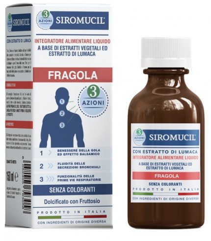 SIROMUCIL 3 AZIONI FRAGOLA