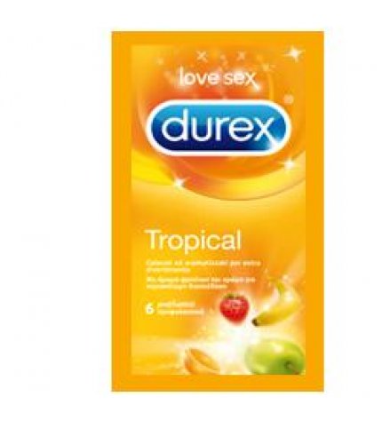 DUREX TROPICAL EASY ON 6PZ