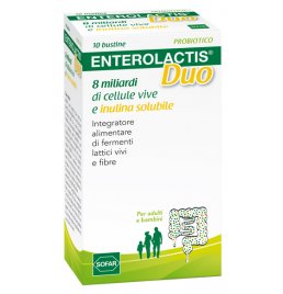 ENTEROLACTIS DUO POLV 10 BUST