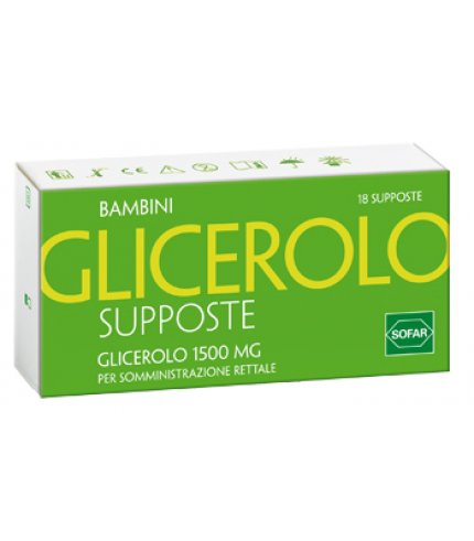 GLICEROLO SUPP BB 1500MG 18PZ