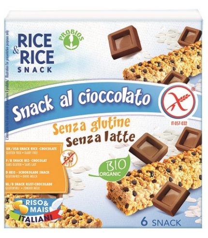 R&R SNACK RISO CIOCCOLATO6X21G