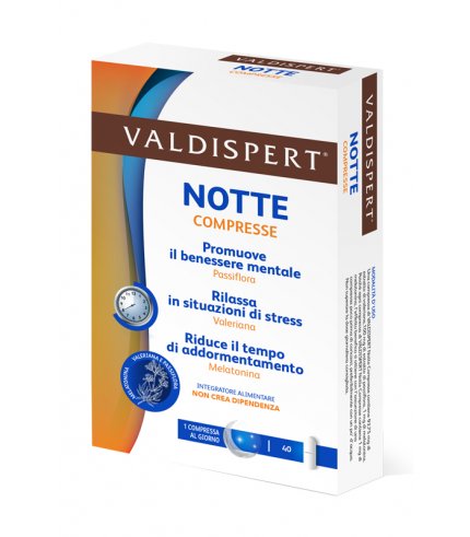 VALDISPERT NOTTE 1MG DI MELATONINA 40 COMPRESSE