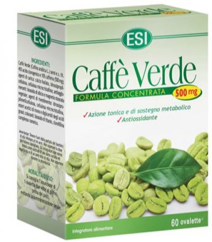 ESI CAFFE' VERDE 500MG 60OVAL