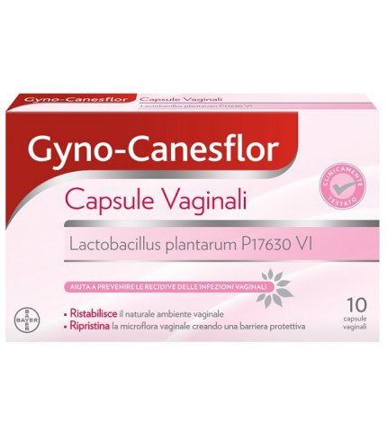 GYNO-CANESFLOR 10CPS VAGINALI