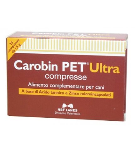 CAROBIN PET ULTRA BLISTER 30 COMPRESSE APPETIBILI