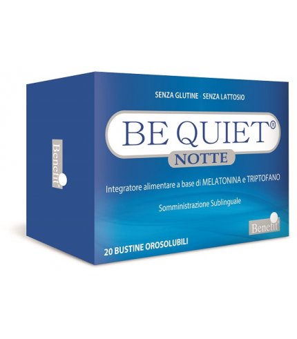 BE QUIET NOTTE 1MG 20BUST 1,3G