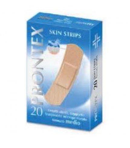 CEROTTO PRONTEX SKIN STRIPS FORMATO MEDIO ASTUCCIO 20 PEZZI