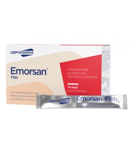 EMORSAN FLEB 14STICK 15ML