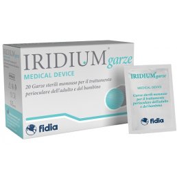 IRIDIUM GARZA OCULARE MEDICATA IN TESSUTO NON TESSUTO 20 PEZZI