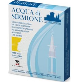 ACQUA SIRMIONE MINERALE NATURALE 6 FIALE 15 ML