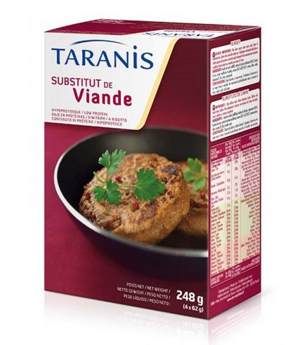 TARANIS BURGER SOST CARNE4X62G