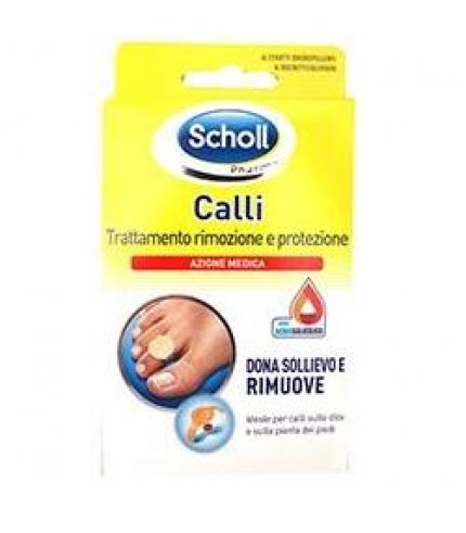 CEROTTO CALLIFUGO TRATTAMENTO RIMOZIONE/PROTEZIONE CALLI 4 CEROTTI IDROREPELLENTI + 4 DISCHETTI CALLIFUGHI