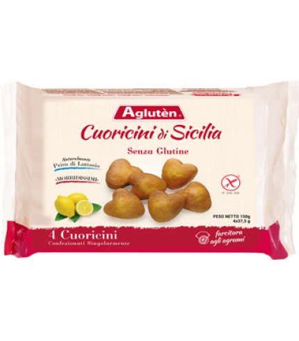 AGLUTEN CUORICINI SICILIA 150G