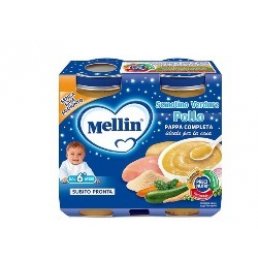 MELLIN CENA POLLO/VERD 2X200G