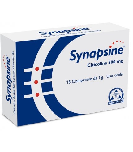 SYNAPSINE BLISTER 15 COMPRESSE ASTUCCIO 15 G