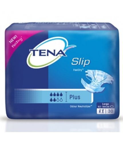 TENA SLIP PLUS PANN L 30PZ