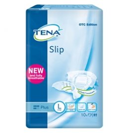 TENA SLIP PLUS PANN L 10PZ