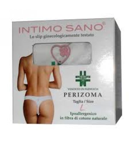 INTIMO SANO PERIZOMA DONNA BIANCO LARGE