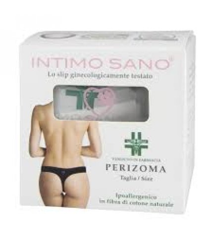 INTIMO SANO PERIZOMA DONNA NERO LARGE