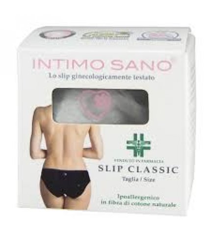 INTIMO SANO SLIP DONNA CLASS NERO MEDIUM