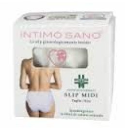 INTIMO SANO SLIP DONNA MIDI BIANCO SMALL