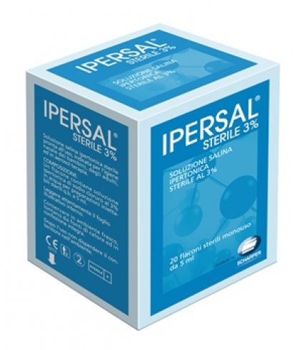 IPERSAL STERILE 3% 20FLAC 5ML