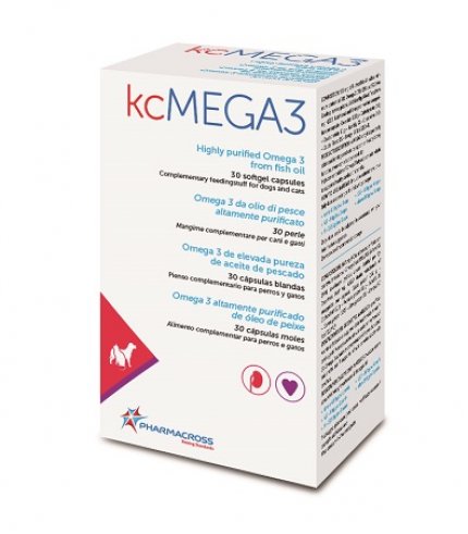 KCMEGA3 OMEGA3 DA OLIO DI PESCE 30 PERLE