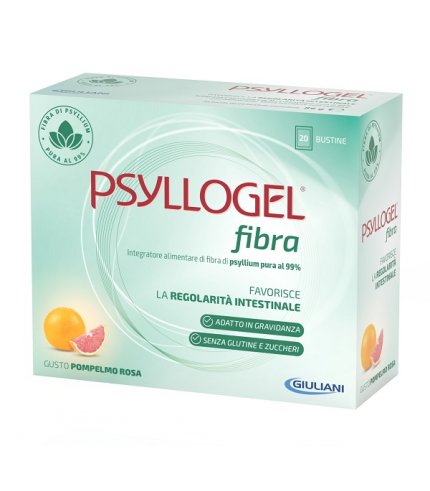 PSYLLOGEL FIBRA ARANCE ROSSE 20 BUSTINE