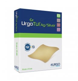 URGOTUL AG/SILVER 10X12CM 5PZ