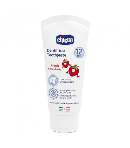 CH DENTIF FRAGOLA 50ML 12M+