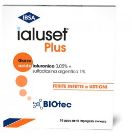 IALUSET PLUS GARZA 10X10CM 10P