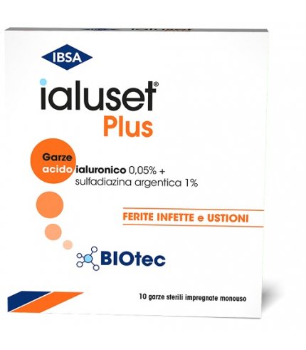 IALUSET PLUS GARZA 10X10CM 10P