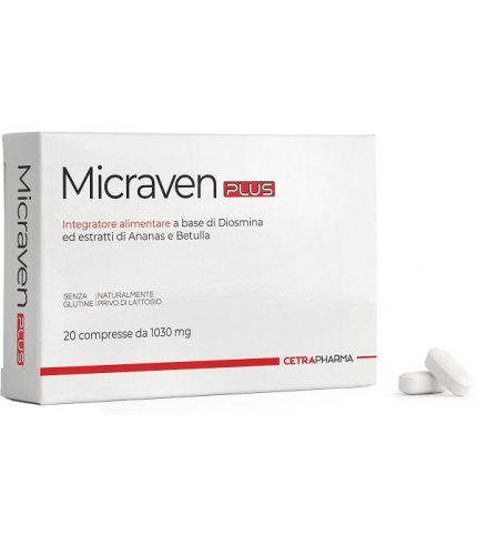 MICRAVEN PLUS 20CPR 1030MG