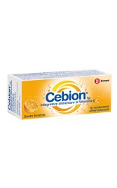 CEBION EFFERVESCENTI VITAMINA C ARANCIA 10 COMPRESSE