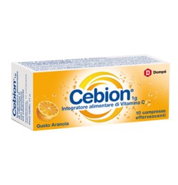 CEBION EFFERVESCENTI VITAMINA C ARANCIA 10 COMPRESSE